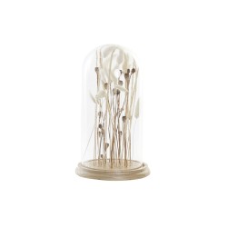 Estatua Decorativa de Cristal DKD Home Decor, 18 x 18 x 32 cm - Elegancia y Modernidad para Interiores
