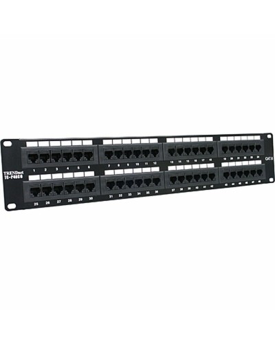 Trendnet Patch Panel 48 Porte Cat.6 UTP - Connettore RJ45 Alta Densità 
