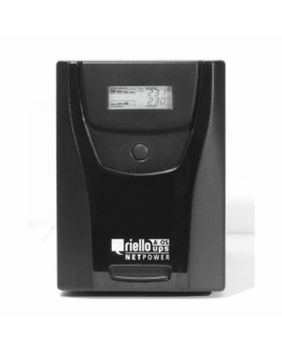Riello NPW 800 USV Unterbrechungsfreie Stromversorgung 800VA 480W Interaktiv Schwarz
