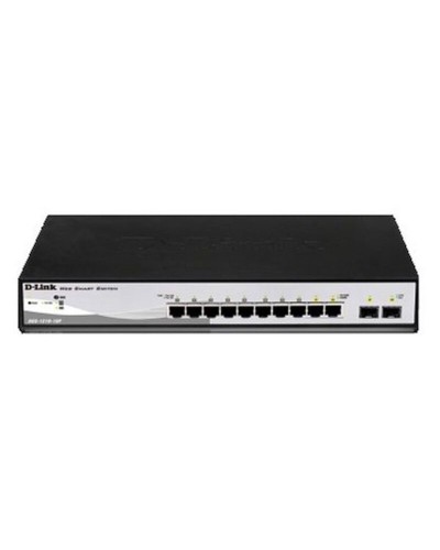 D-Link DGS-1210-10P Router Gigabit Smart Switch 10 Porte RJ45 PoE+
