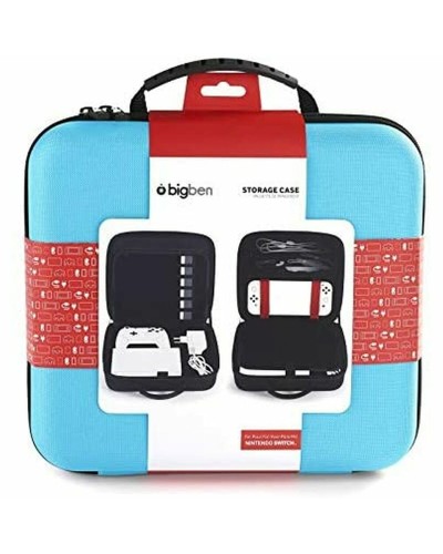 Nacon Funda Protectora Switch STORCASE - Azul Rígida para Viaje
