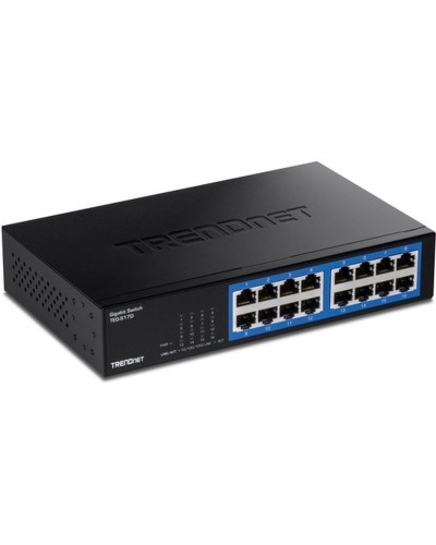 Trendnet TEG-S17D Switch Desktop Gigabit a 16 Porte - Nero - Plug & Play
