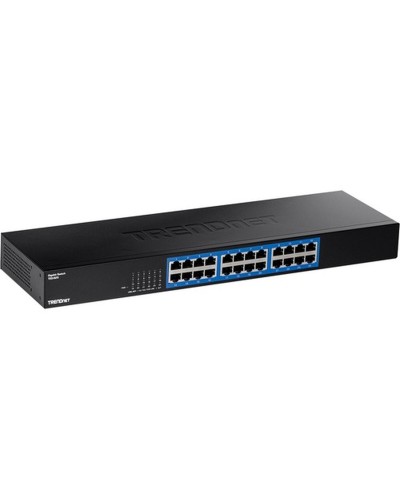Trendnet TEG-S25 Switch Gigabit 24 Porte Nero - Ideale Ufficio/Casa
