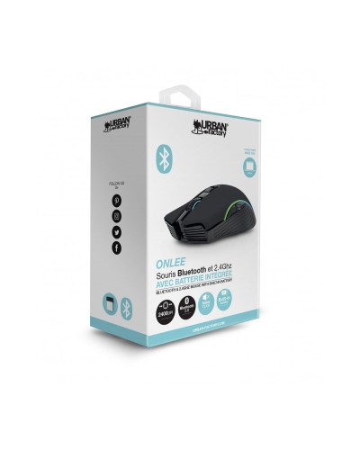 Draadloze Bluetooth-muis Urban Factory BTM05UF Groen 2400 dpi