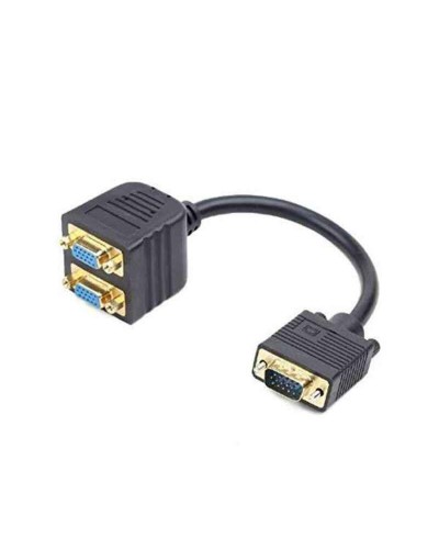 Gembird Cable S-VGA Divisor 20cm - Duplica Señal VGA Monitor PC
