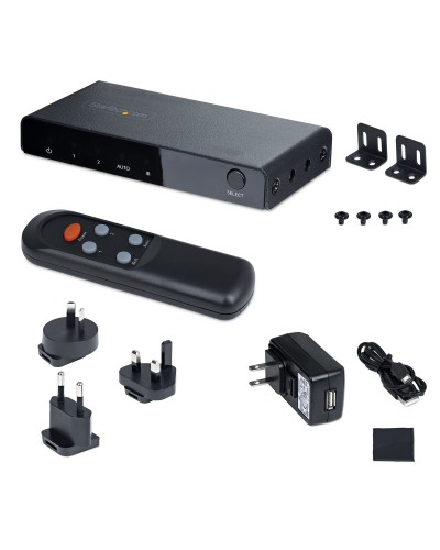 StarTech 2-Port HDMI Switch 8K - Commutatore HDMI 2 Porte 8K
