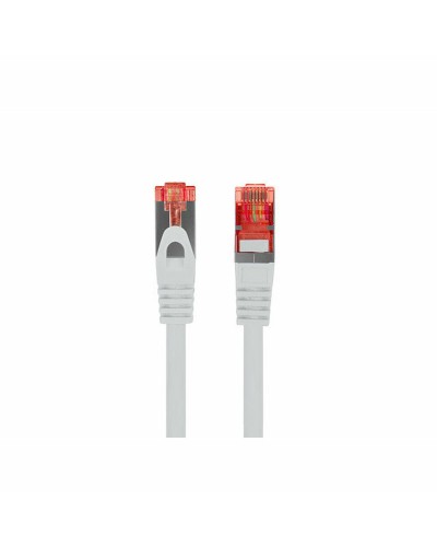 Cable de Red Lanberg Cat6 Gris 2m: UTP Rígido para Conexiones Estables
