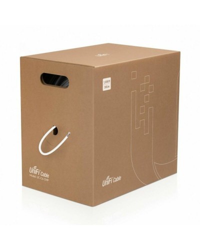Nätkabel UTP Styv Kategori 6 UBIQUITI UC-C6-CMP Vit 305 m