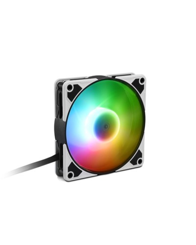 Sharkoon SilentStorm 120 PWM Ventilateur Boîtier 120mm, LED RGB, Silencieux - PC Gaming
