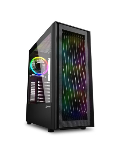 Sharkoon RGB Wave Black - ATX Desktop Gaming PC Case
