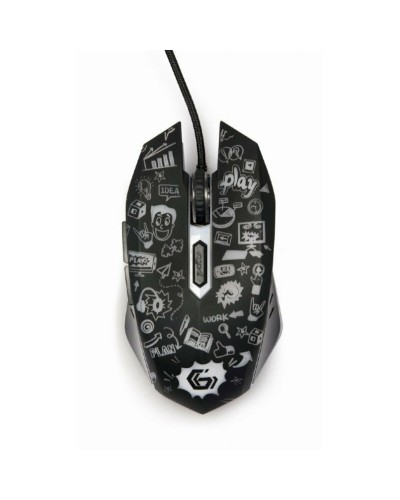 Muis met Kabel en Optische Sensor GEMBIRD MUS-6B-GRAFIX-01 3600 DPI