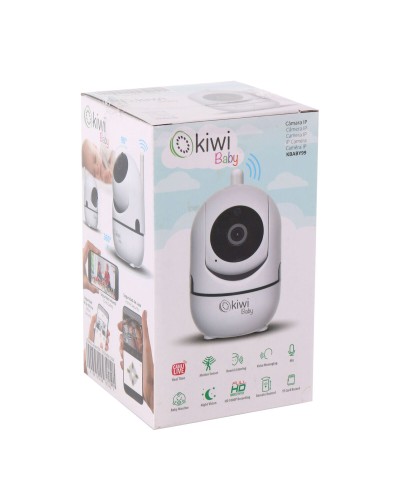 Kiwi IP Camera: 4K Wi-Fi Surveillance with Night Vision for Home Security
