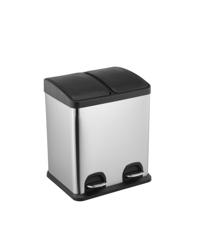Sac Poubelle Tri Sélectif Confortime Acier Inox - Idéal pour la Cuisine
