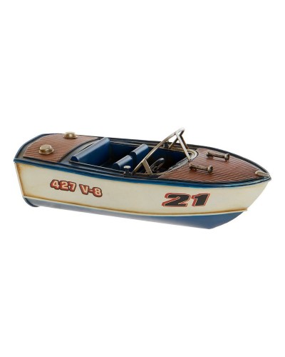 DKD Home Decor 2-Piece Metal Boat (31.5 x 14 x 13 cm)
