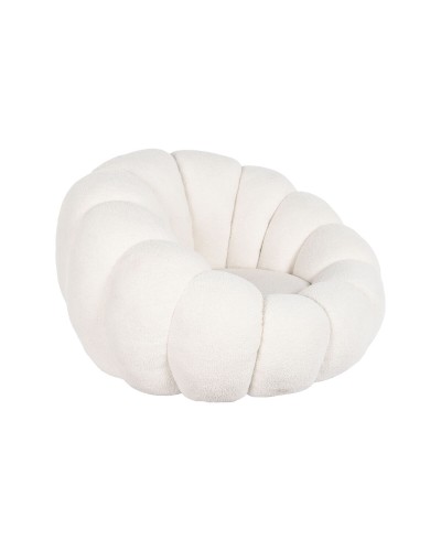 Sessel DKD Home Decor Weiß - Maße: 98 x 97 x 62 cm
