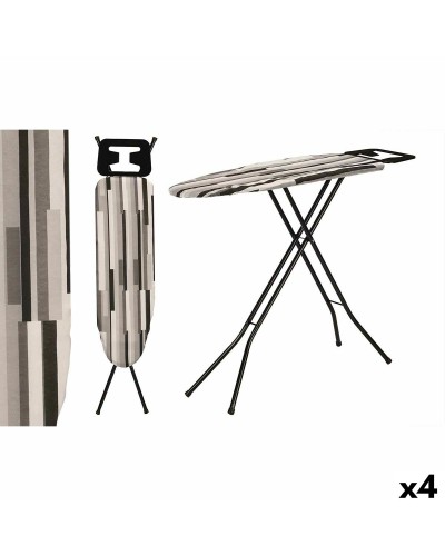 Table à Repasser Kipit CB-143 - 4 Unités, Blanc, Noir et Gris
