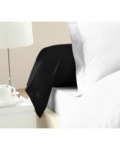Federa Lovely Home Nera 85x185cm, Set da 2 per un Sonno Indisturbato