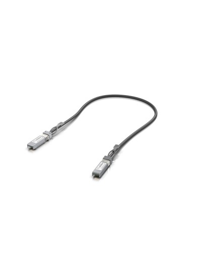 UBIQUITI Cable de Red SFP+ Negro 50cm - Conexión Rápida y Fiable
