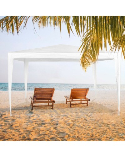 Gazebo Aktive 300 x 250 x 300 cm Bianco Plastica