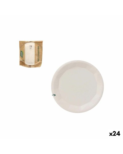 Tallriksset Algon Vit 10 Delar (24 antal)