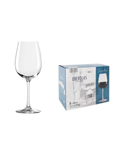 Inde Sensation wine glasses, 6 pieces, 500 ml, ideal for special moments
