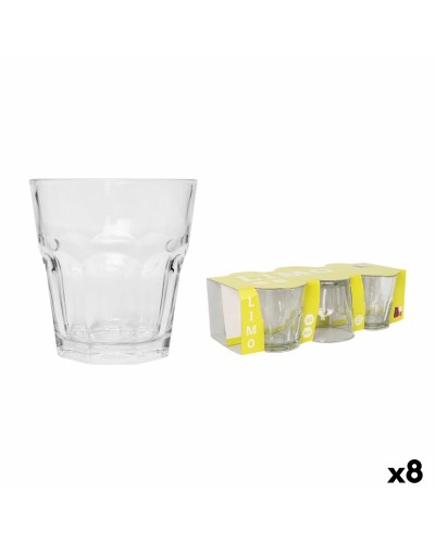 Inde Limo Glasses Set 260 ml | Pack of 6 | Transparent | Everyday Use | For Water, Drinks and Guests
