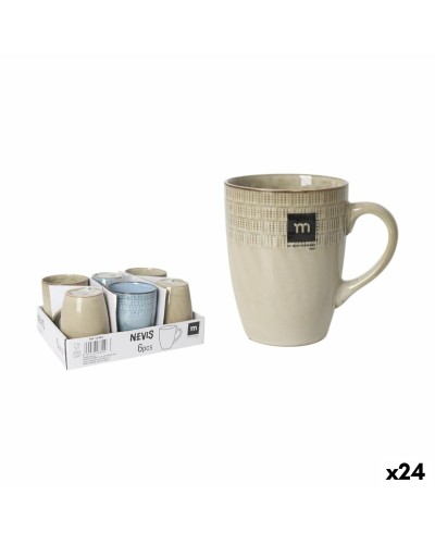 Taza Mug Inde Nevis 330ml | Paquete de 24 | Perfecta para Café, Té y Bebidas Calientes
