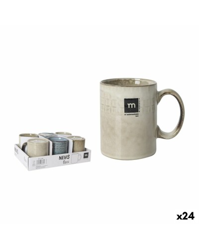 Taza Mug Inde Nevis Rectangular 300ml (24 Unidades)
