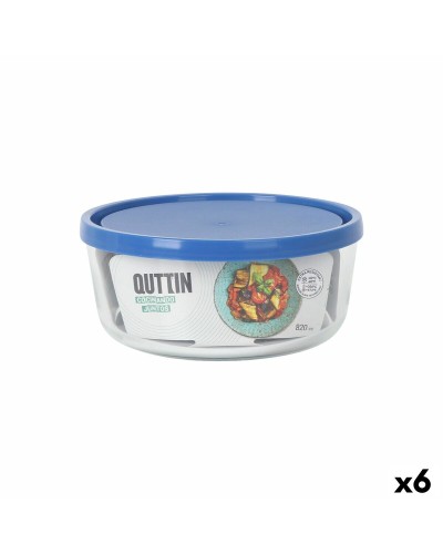 Lunchbox Inde Frigo 820 ml, 6er-Pack | Vielseitiger und praktischer Lebensmittelbehälter
