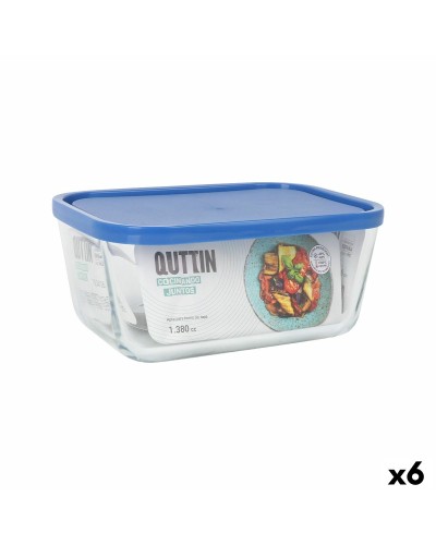 Lunchlåda Inde Frigo Rektangulär 1,38 L (6 antal)