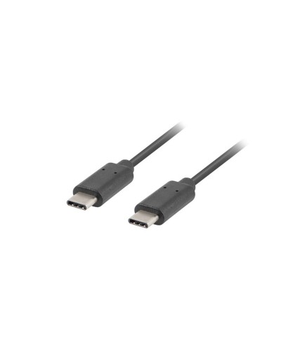 Lanberg Câble USB-C 1.2m Noir - Charge Rapide et Transmission de Données
