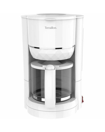 Cafetière with Plunger Terraillon 15353 DIAMANT White 1,25 L