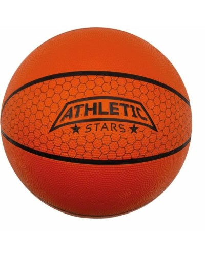 ESTRELLAS ATLÉTICAS Balón Baloncesto Naranja - Excelente Agarre & Resistente
