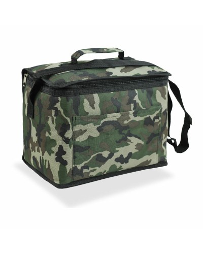 Nevera Portátil Camuflaje Hidalgo 10L - Térmica con Asa - 28x22x16 cm
