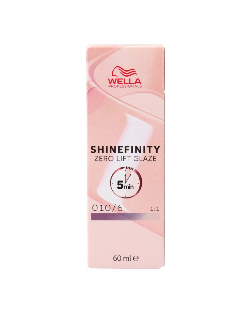 Teinture permanente Wella Shinefinity Color nº 010/6 60 ml