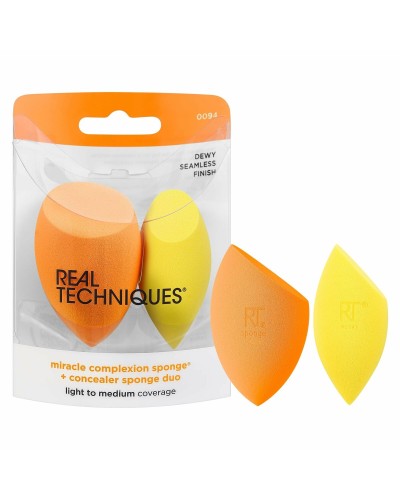 Gezichtsspons Real Techniques MIRACLE COMPLEXION (2 Stuks)