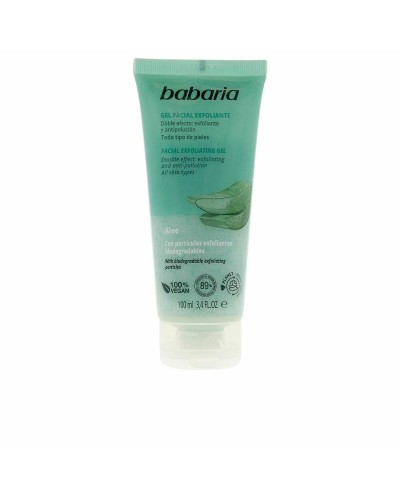 Babaria Gel Exfoliant Visage Aloe Vera 100ml - Purifiant & Apaisant
