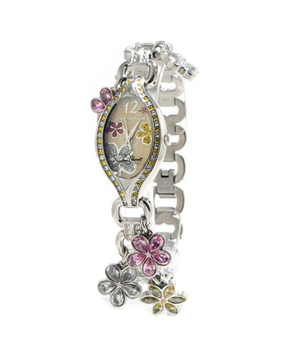 Chronotech Montre Femme CT7089LS-04M Argent Ø 35mm - Style & Élégance
