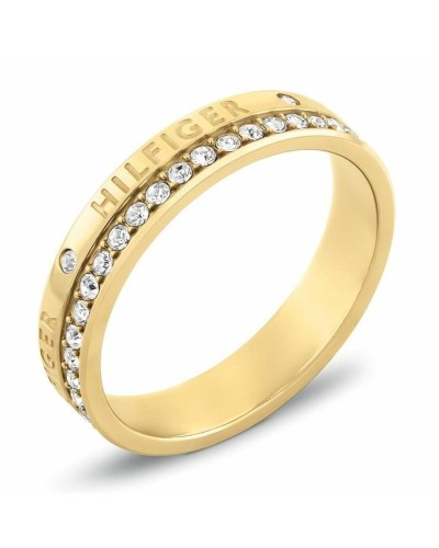 Tommy Hilfiger Bague Femme Acier Inoxydable Argent Taille 14
