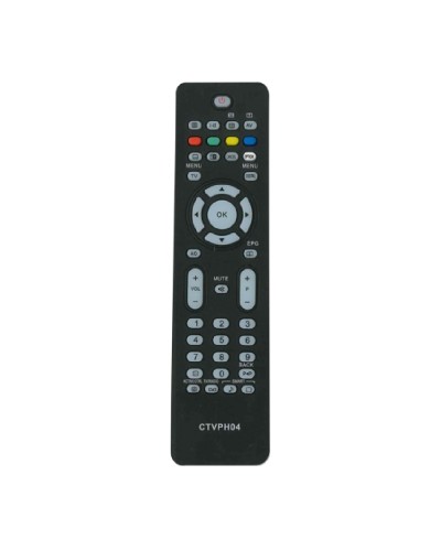 Mando a distancia universal compatible con Philips - Negro - Reemplazo sencillo

