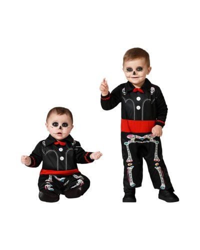 Kostuums voor Kinderen Skelet 12-24 Maanden