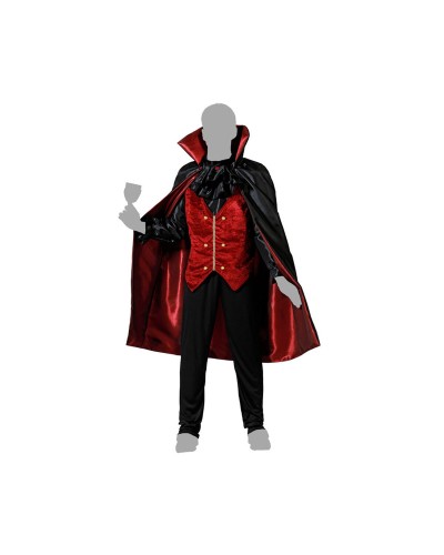 Adult Vampire Costume XL - Royal Blood Halloween Fancy Dress
