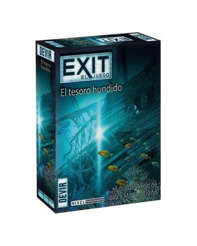 Salida El Tesoro Hundido Devir - Juego de Mesa Escape Room - Italiano
