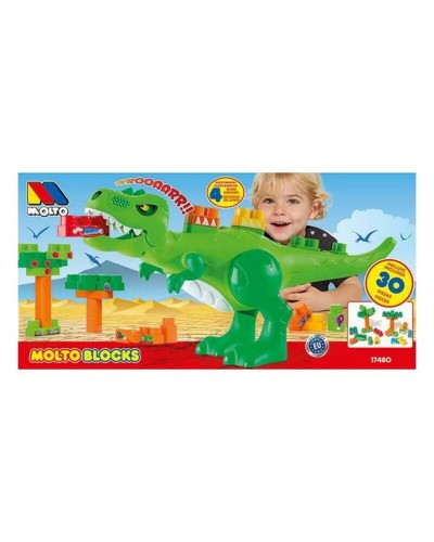 Moltó Blocs de Construction Enfants - 30 Pièces - Jeu Éducatif Premier Âge
