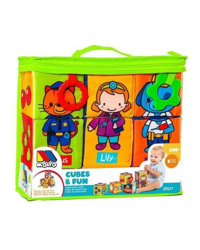 Moltó Bloques Blandos Aprendizaje - Set 6 Piezas - Juego Educativo
