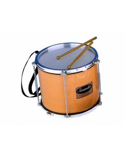 Reig Trommel Metallisiertes Spielzeug - 21x26cm - Lustiger Klang für Kinder
