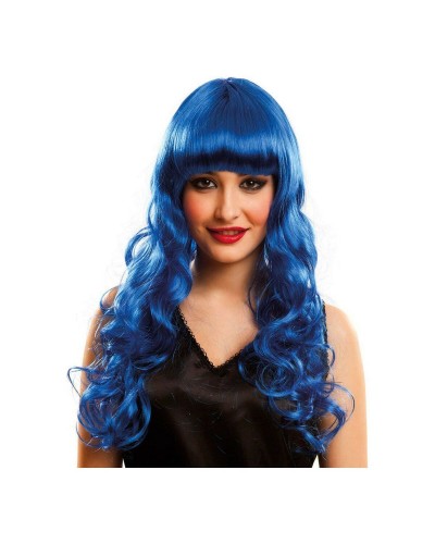 My Other Me Wig Katy Light Blue - Trendy Blue Synthetic Hair for Cosplay
