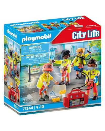 Playmobil City Life: Rescue Squad - Playset 25 Pcs - Creative Play!
