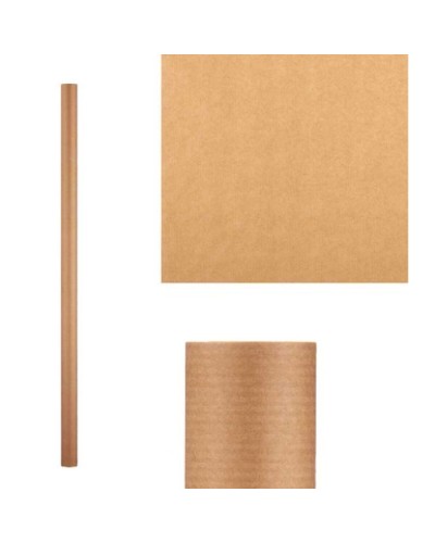 Presentpapper Brun 70 x 200 cm (50 antal)