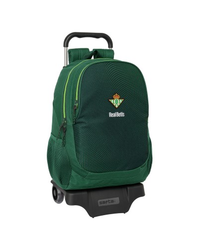 Trolley per la Scuola Real Betis Balompié Verde 30 x 43 x 14 cm